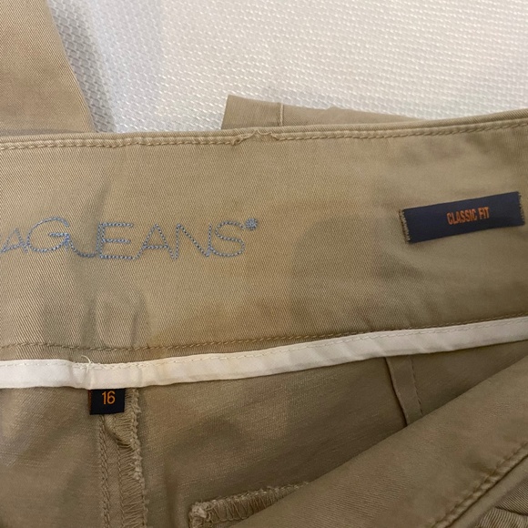 Jag Jeans Khaki Bermuda Shorts Women’s size 16 NWT - Picture 3 of 3